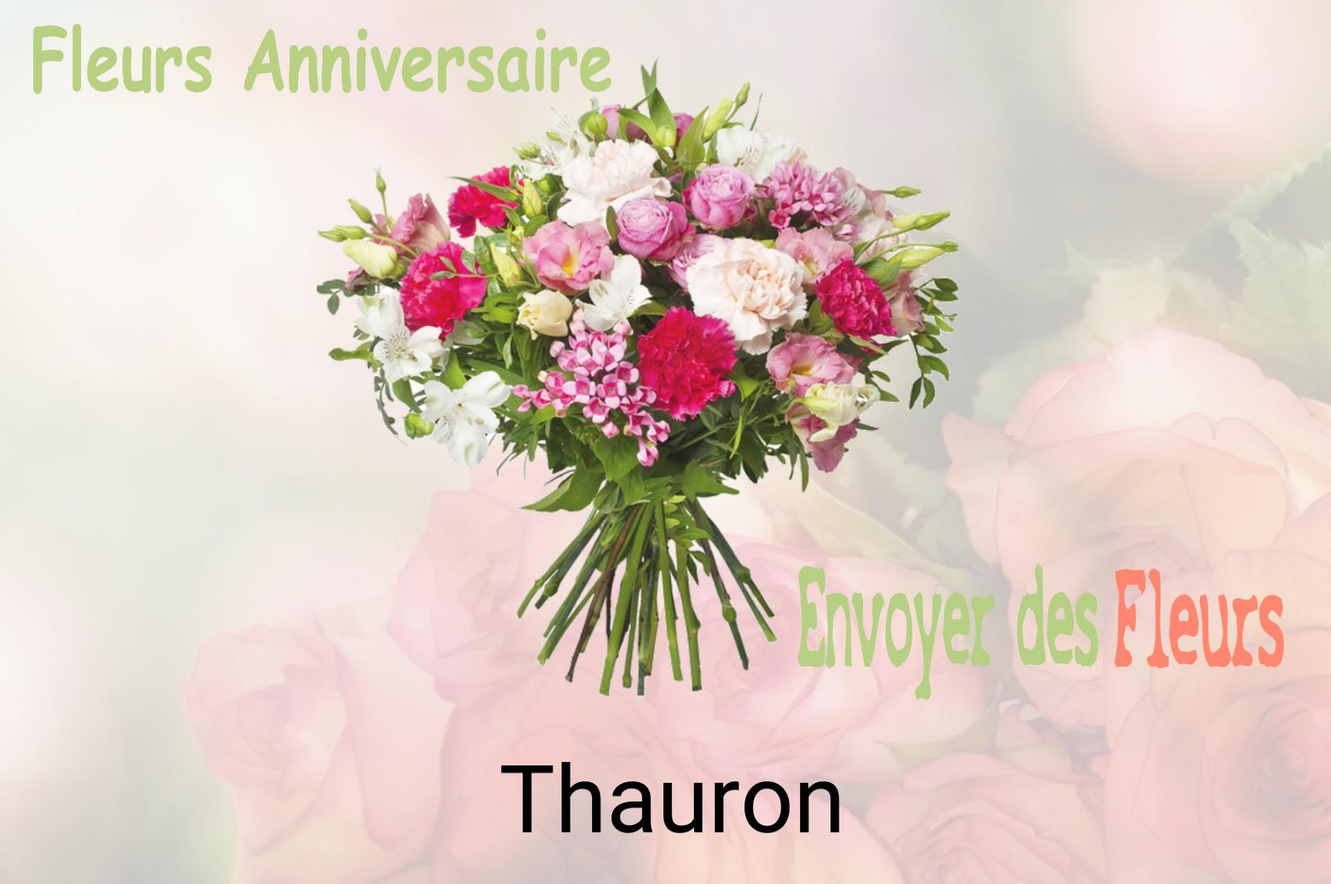 Bouquet de fleurs d’anniversaire livré à Thauron